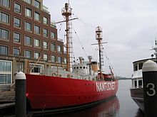 On board with Bill Golden, owner of the 39m Nantucket Lightship