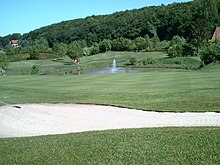 Anlage des Golfclub Teutoburger Wald, Loch 18
