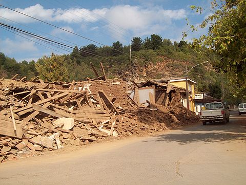 Cobquecura, epicentre of the February earthquake.
