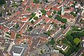 Deutsch: Luftaufnahme von Borken in Westfalen. Altstadt an der Kapuzinerstraße. Das Bild entstand während des Münsterland-Fotoflugs am 20. Juli 2014.