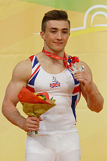 Sam Oldham British artistic gymnast