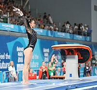 2018-10-08 Gymnastics at 2018 Summer Youth Olympics - Girls' Artistic Gymnastics - Vault qualification (Martin Rulsch) 330.jpg