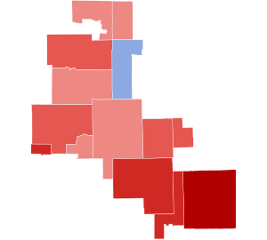 2018 Congressional election in Illinois' 16th congressional district by county.svg