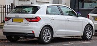 2019 Audi A1 Sport 30 TFSi 1.0 Rear.jpg