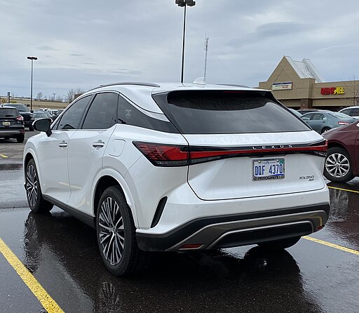 2023 Lexus RX 350 (rear)