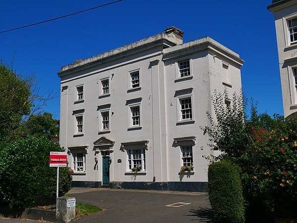 The nineteenth-century 231 High Street in St Mary Cray