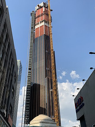 <span class="mw-page-title-main">The Brooklyn Tower</span> Under-construction skyscraper in Brooklyn, New York