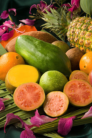 <span class="mw-page-title-main">Tropical fruit</span> Fruits that typically grow in warm tropical climates