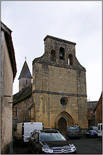 AUBAS 24 - Saint-Cyr és Sainte-Julitte templom. JPG