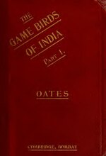 Thumbnail for File:A manual of the game birds of India .. (IA manualofgamebird01oate).pdf