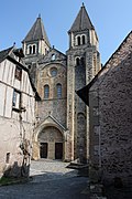 L'abbatiale Sainte-Foy de Conques, Aveyron.
