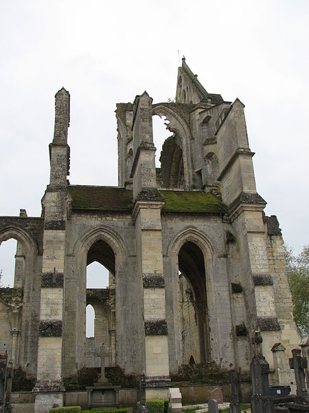 File:Abbaye de Longpont;, coté nord.jpg