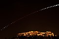 20. A 2011. június 15-i holdfogyatkozás fázisai az athéni Akropolisz felett (Görögország) (javítás)/(csere)