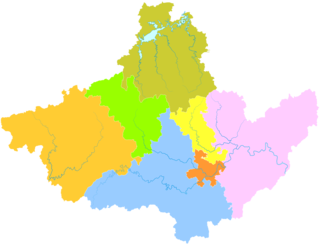 <span class="mw-page-title-main">Tunxi District</span> District in Anhui, Peoples Republic of China