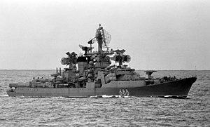 Kryssaren Admiral Jumasjev 1985