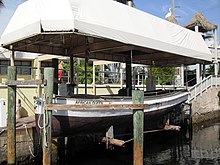 Die African Queen in Key Largo, Florida