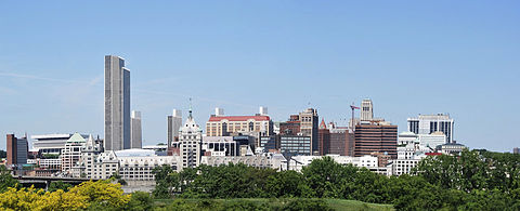 Albany, the sixth largest and capital of New York.