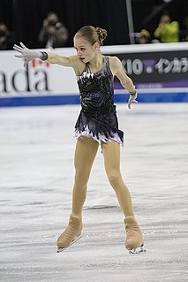 Alexandra Trusova Russian figure skater