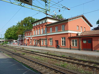 Alingsås station 2010