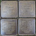 Stolpersteine für Siegmund, Helene, Gerda Irmgard und Hanne Lore Heinemann, Lennestraße 68