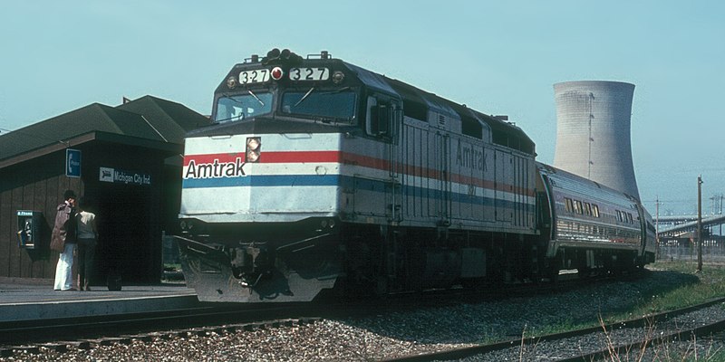 File:Amtrak Wolverine at Michigan City, May 1982.jpg