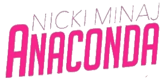 Description de l'image Anaconda (logo) - Nicki Minaj.gif.