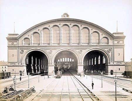 Anhalter Bahnhof, 1881