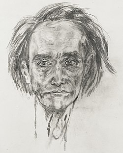 A cikk szemléltető képe Antonin Artaud, ez a kétségbeesett ember, aki beszél veled