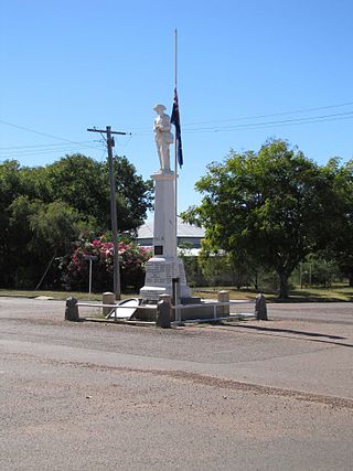 <span class="mw-page-title-main">Aramac War Memorial</span> Historic site in Queensland, Australia