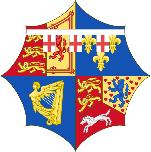 File:Arms of Anne, the Princess Royal and Princess of Orange.svg