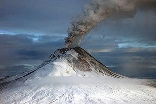 Volcanic gas Gases given off by active volcanoes