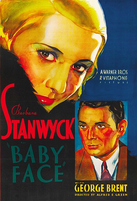 Baby Face (1933 film poster) crop.jpg