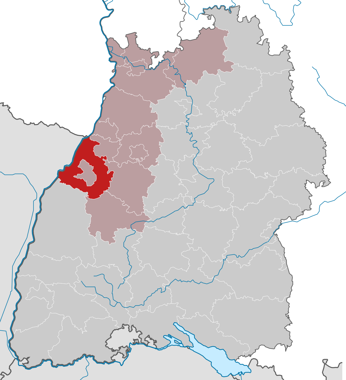 rastatt karte deutschland Landkreis Rastatt – Wikipedia