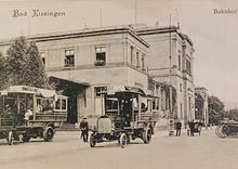 Bahnhof im Jahr 1909