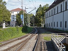 Nordkopf, rechts der Aufgang zum Mittelbahnsteig
