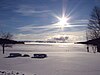 Baie des Sables in wintertime