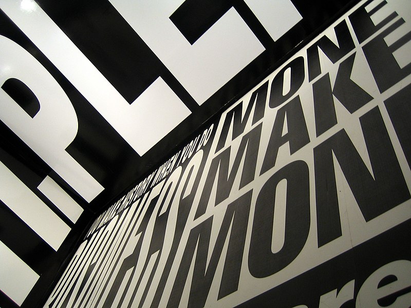 File:Barbara Kruger at ACCA, Melbourne.jpg