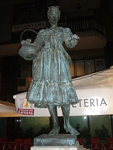 Памятник Ракель Меллер в Барселоне