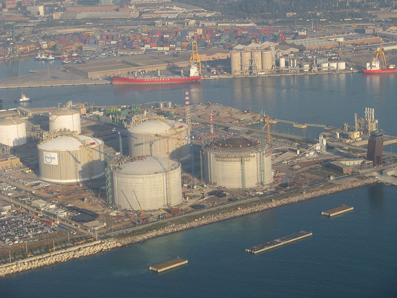 File:Barcelona port from airoplane 20091030 07.jpg