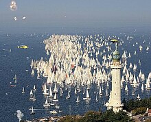 Barcolana regatta is the largest in the world Barcolana 2008 - panoramio.jpg