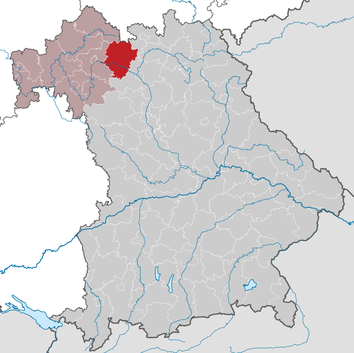 landkreis hassberge landkarte Landkreis Hassberge Wikipedia landkreis hassberge landkarte