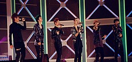 Beast at Lotte Giants 2010 Concert spécial 100321.jpg