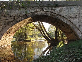 Uitzicht vanaf de brug