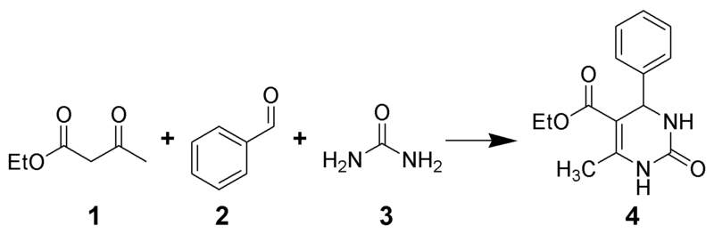 File:Biginelli Reaction Scheme.png