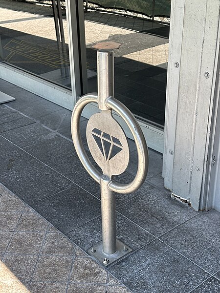 File:Bike Racks in the Jewelry District Downtown Miami.jpg