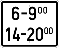 Bild 80 V 1 zeitliche Beschränkung (zweizeilig) (TGL 10 629, Blatt 3, S. 39)