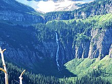 Bird Woman Falls, Glacier National Park, Montana