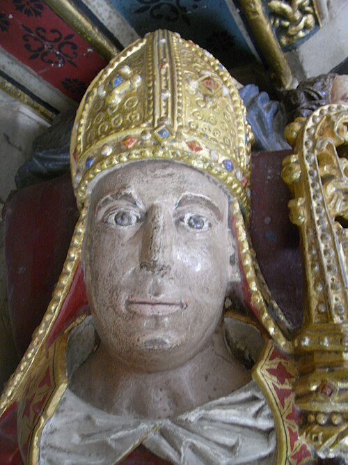 Image: Bishop Oldham Effigy Exeter Cathedral