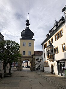 Das Blankenburger Tor in Saalfeld