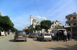 <span class="mw-page-title-main">Bourkika</span> Commune and town in Tipaza Province, Algeria